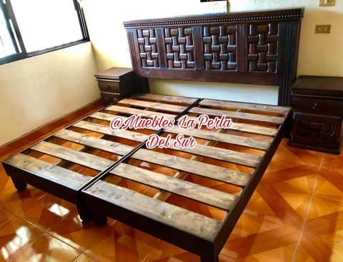 RECAMARA KING SIZE “KING RANCH” (4 PIEZAS) | Mueblería en Campeche