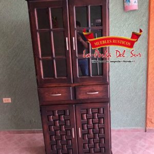 DESPENCERO DE 2 PUERTAS CHICAS PARA CRISTAL "HEYDY"