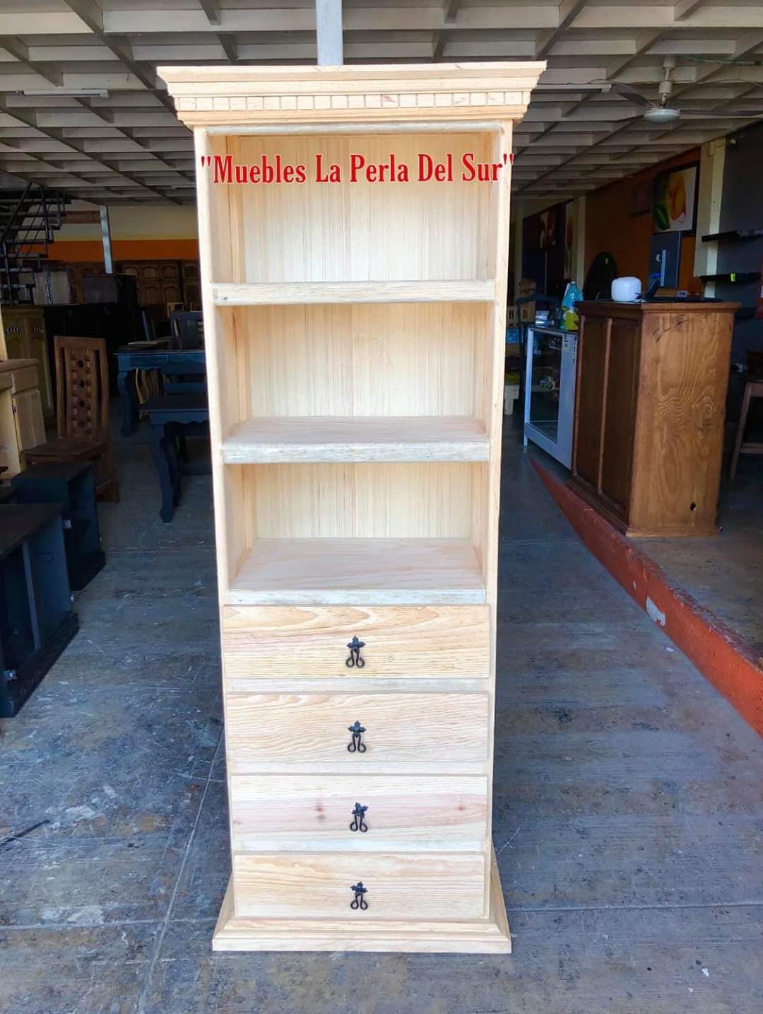 COMODA ESTILO «HOME DP» CAJONERA C/REPIZAS  Mueblería en Villahermosa -  Muebles La Perla del sur