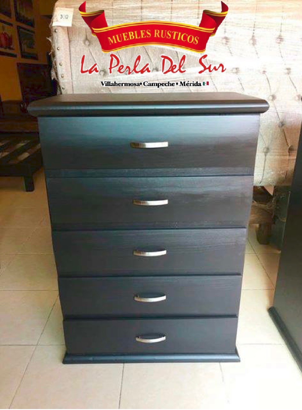 CAJONERA ALTA DE CAJONES «ROBERTO» | Mueblería Villahermosa - Muebles La Perla del sur