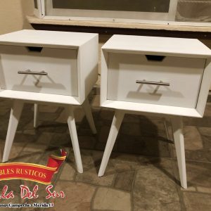PAR DE BURO MODERNO 1 CAJON